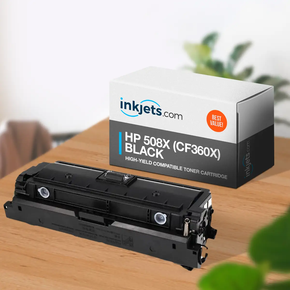 HP 508X (CF360X) Black High-Yield Compatible Toner Cartridge - Image 3
