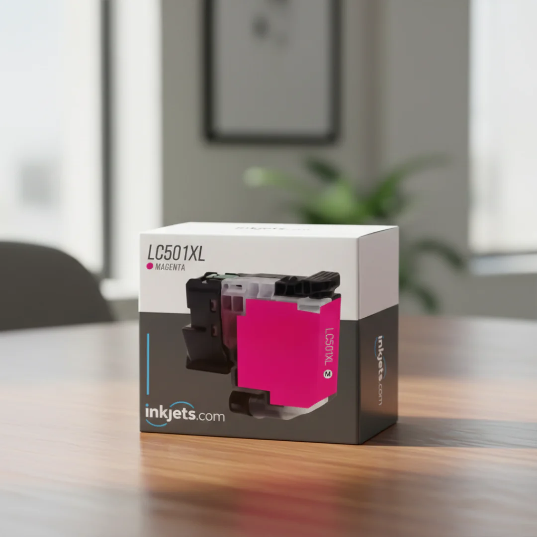 Brother LC501XLM Magenta High Yield Compatible Ink Cartridge - Image 3