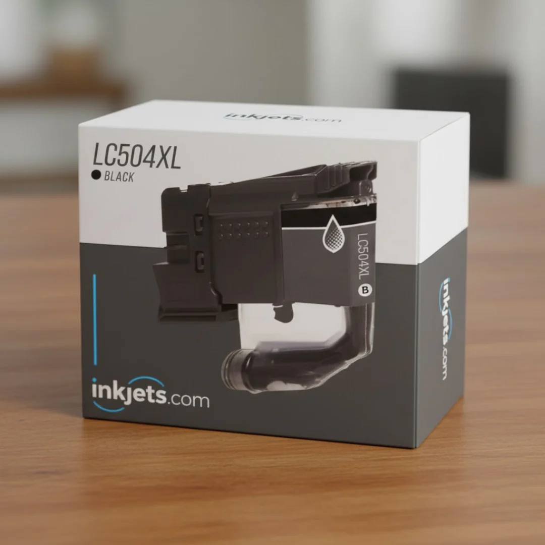 Brother LC504XLBK Black High Yield Compatible Ink Cartridge - Image 3