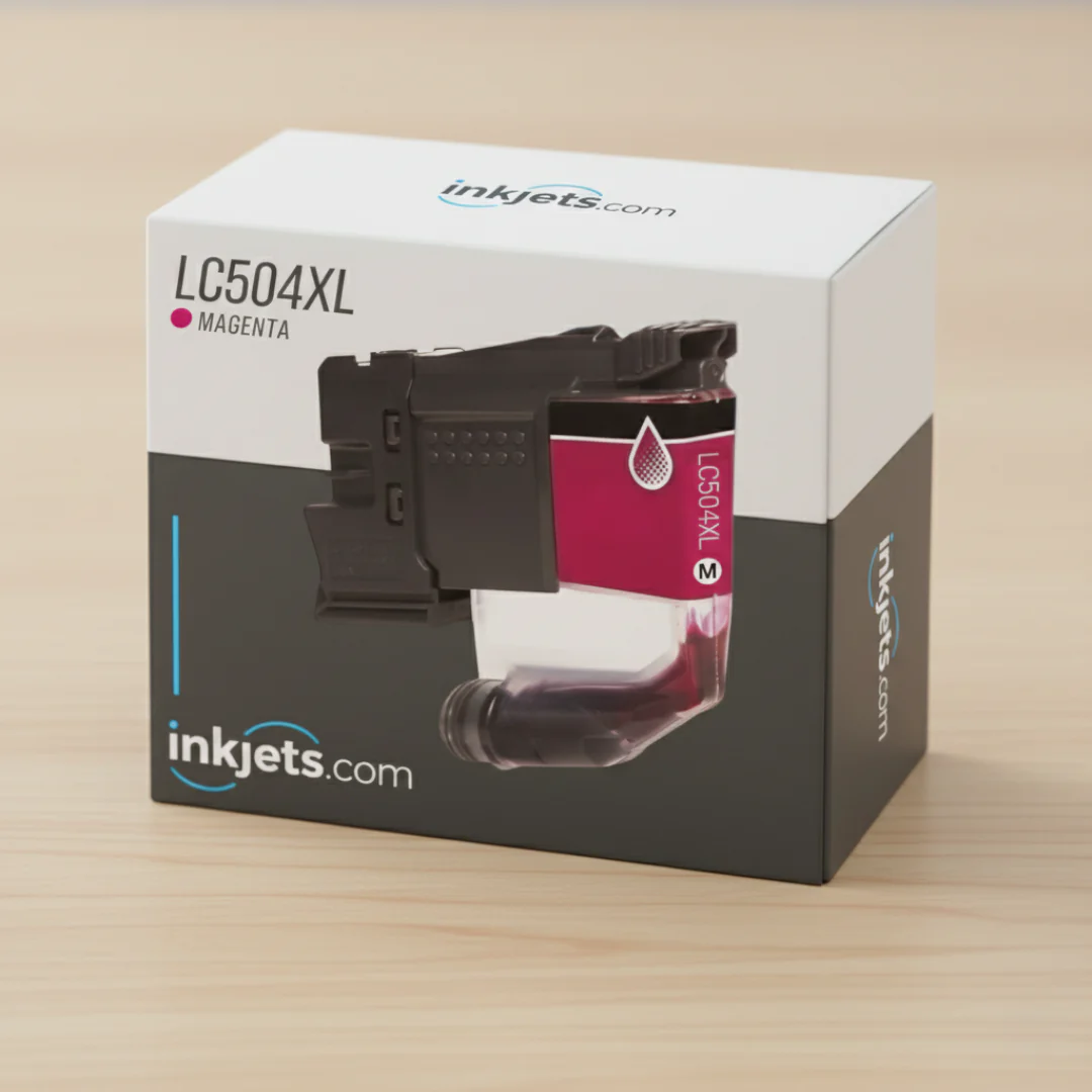 Brother LC504XLM Magenta High Yield Compatible Ink Cartridge - Image 3