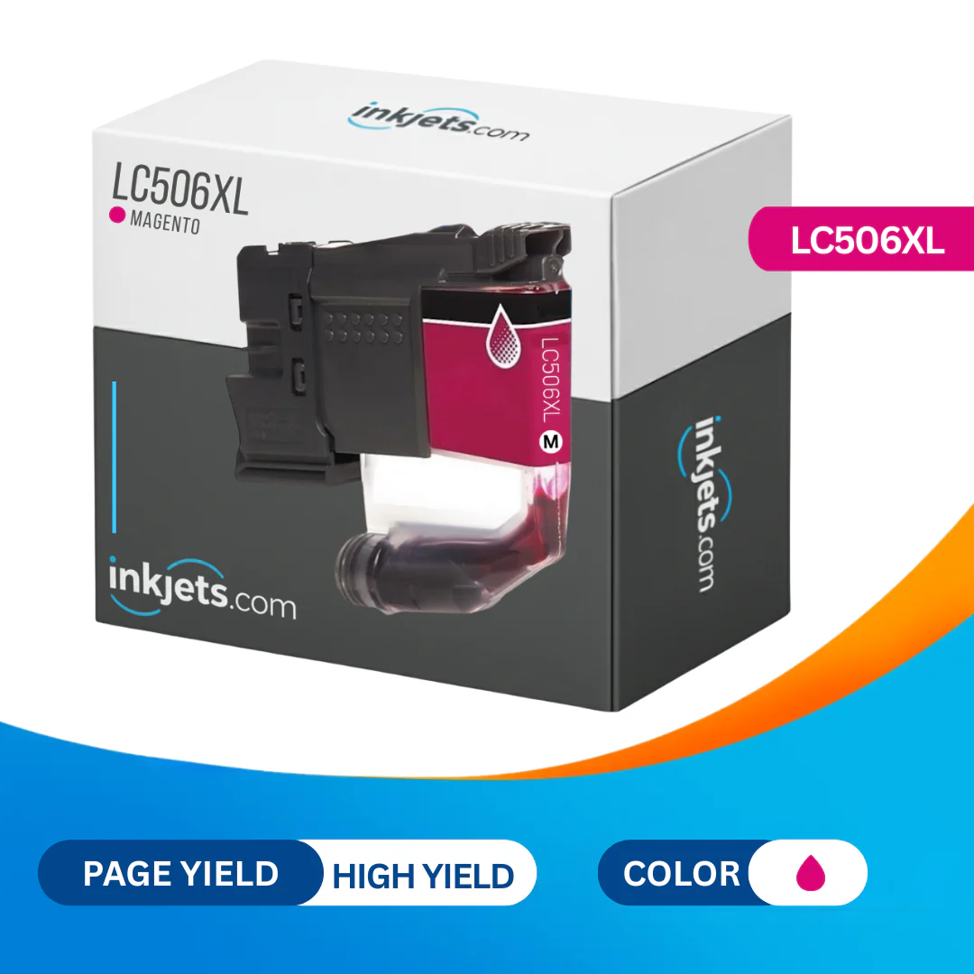 Brother LC506XLM Magenta High Yield Compatible Ink Cartridge - Image 2