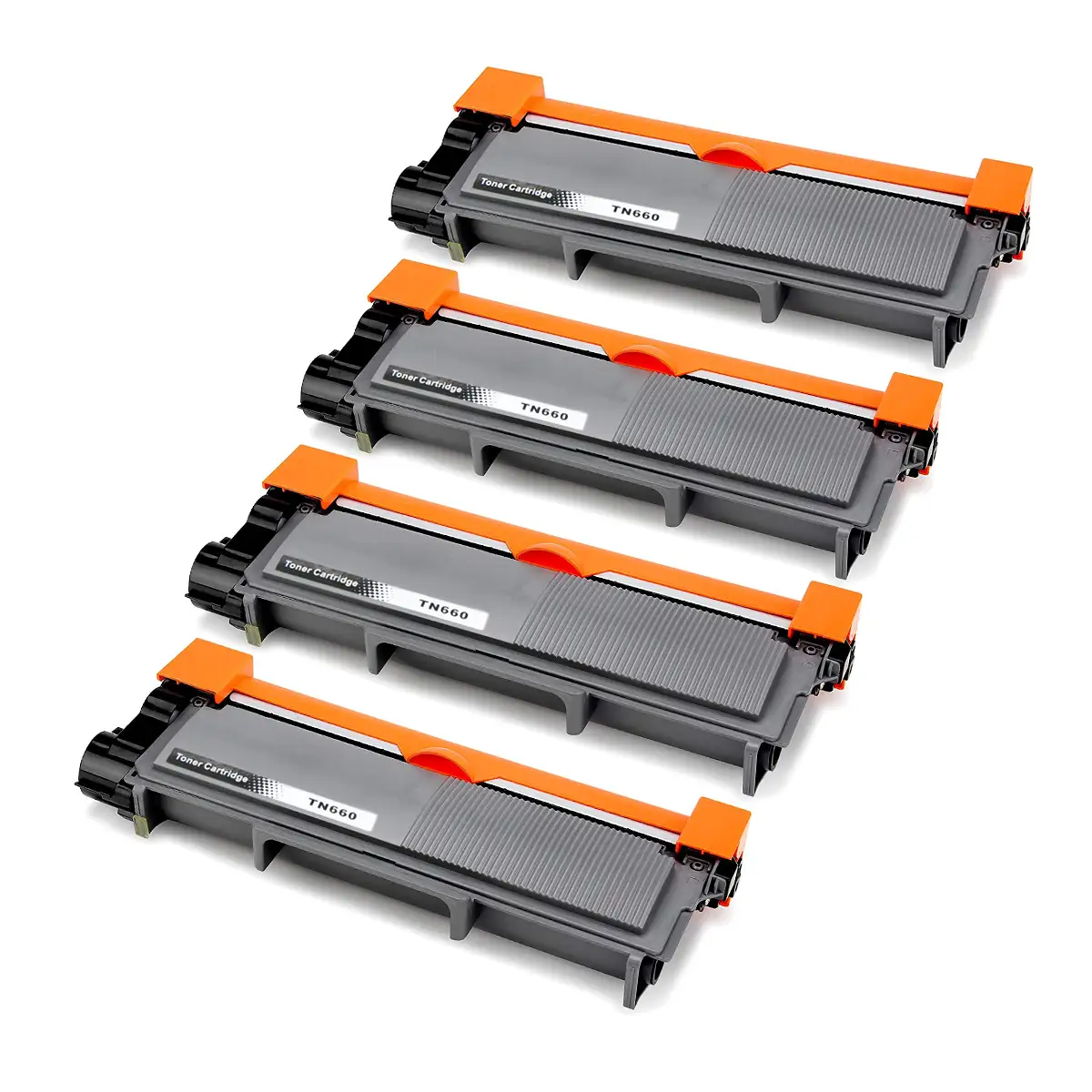 Brother TN660 (Replaces TN630) Black Compatible High-Yield Toner Cartridge 4-Pack - Image 2