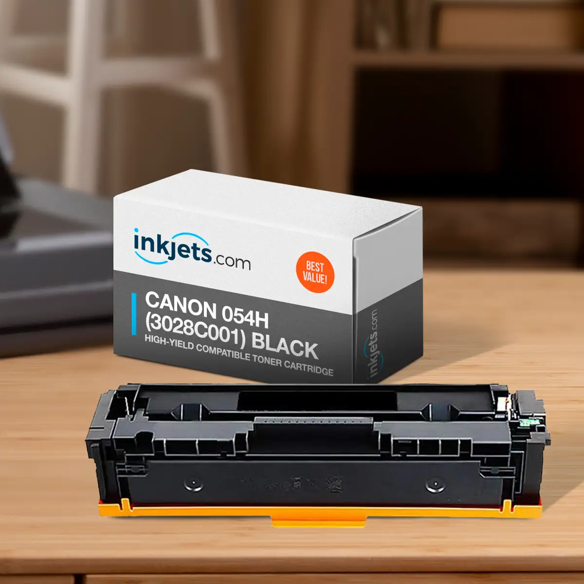 Canon 054H (3028C001) Black High-Yield Compatible Toner Cartridge - Image 3