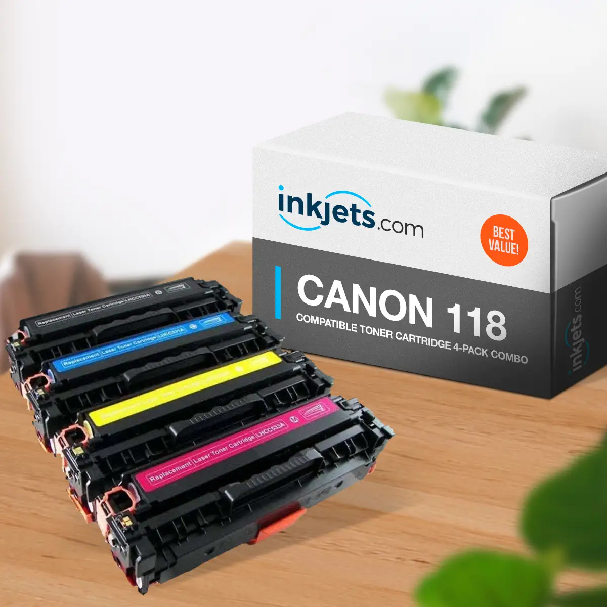 Canon 118 Compatible Toner Cartridge 4-Pack Combo - Image 3