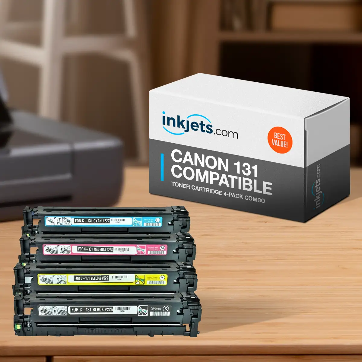 Canon 131 Compatible Toner Cartridge 4-Pack Combo - Image 3