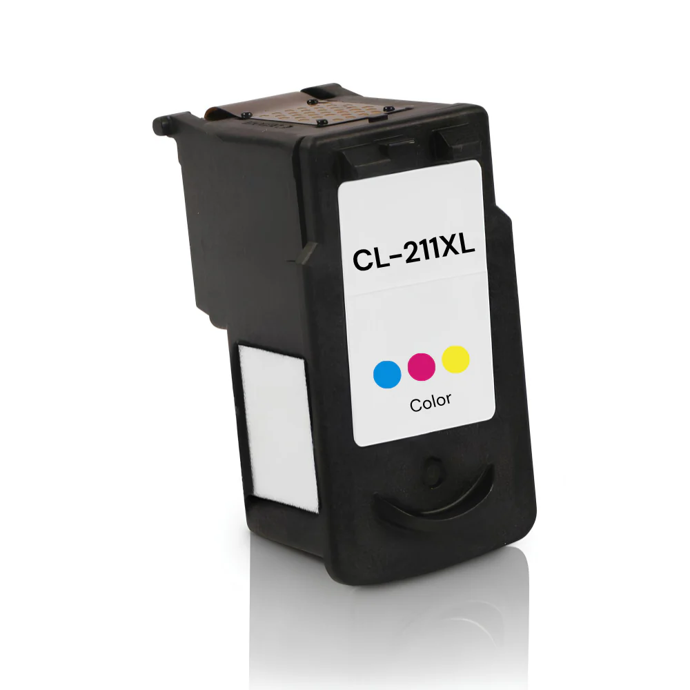 Canon CL-211XL (2975B001) Color High-Yield Remanufactured Ink Cartridge