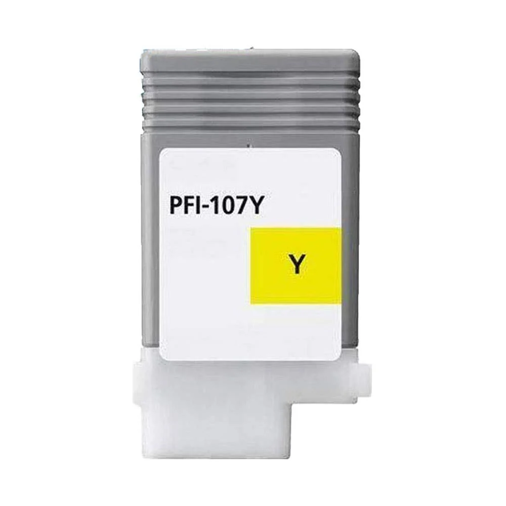 Canon PFI-107Y (6708B001) Yellow Compatible Ink Cartridge