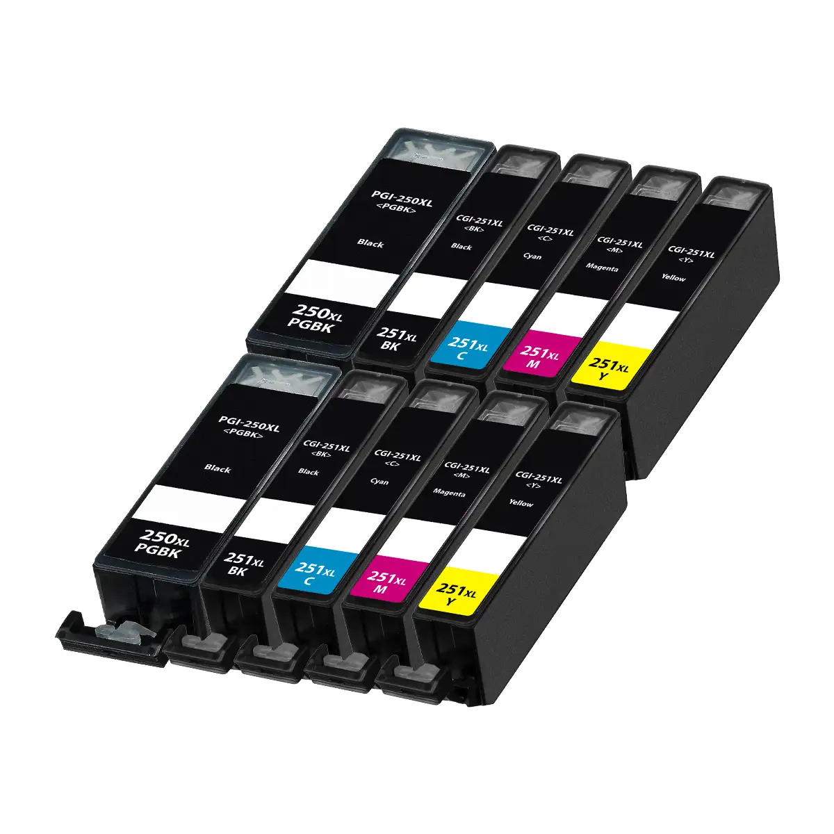 Canon PGI-250XL & CLI-251XL High-Yield Compatible Ink Cartridge 10-Pack Combo