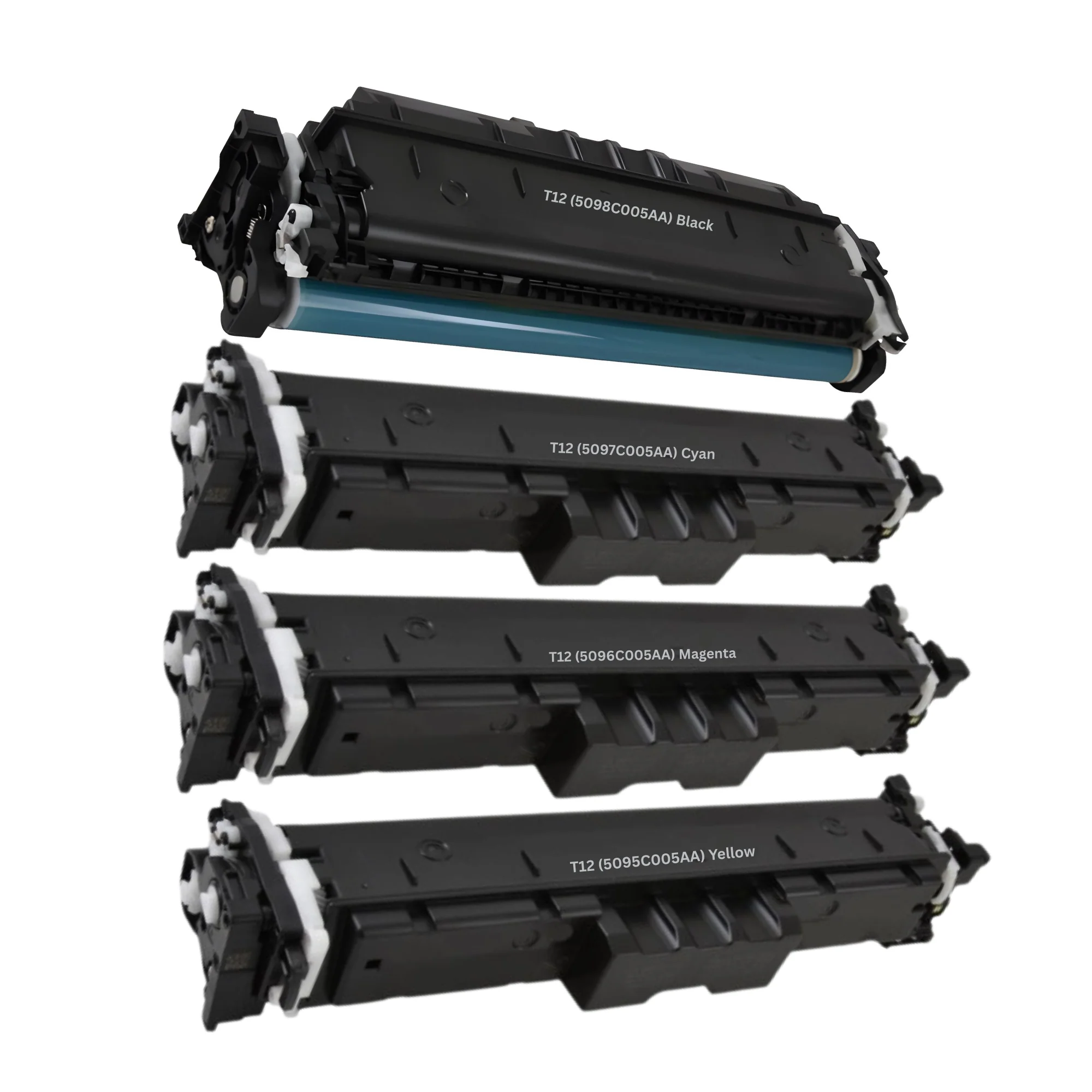 Canon T12 Standard Yield Compatible Toner Cartridge 4-Pack Combo