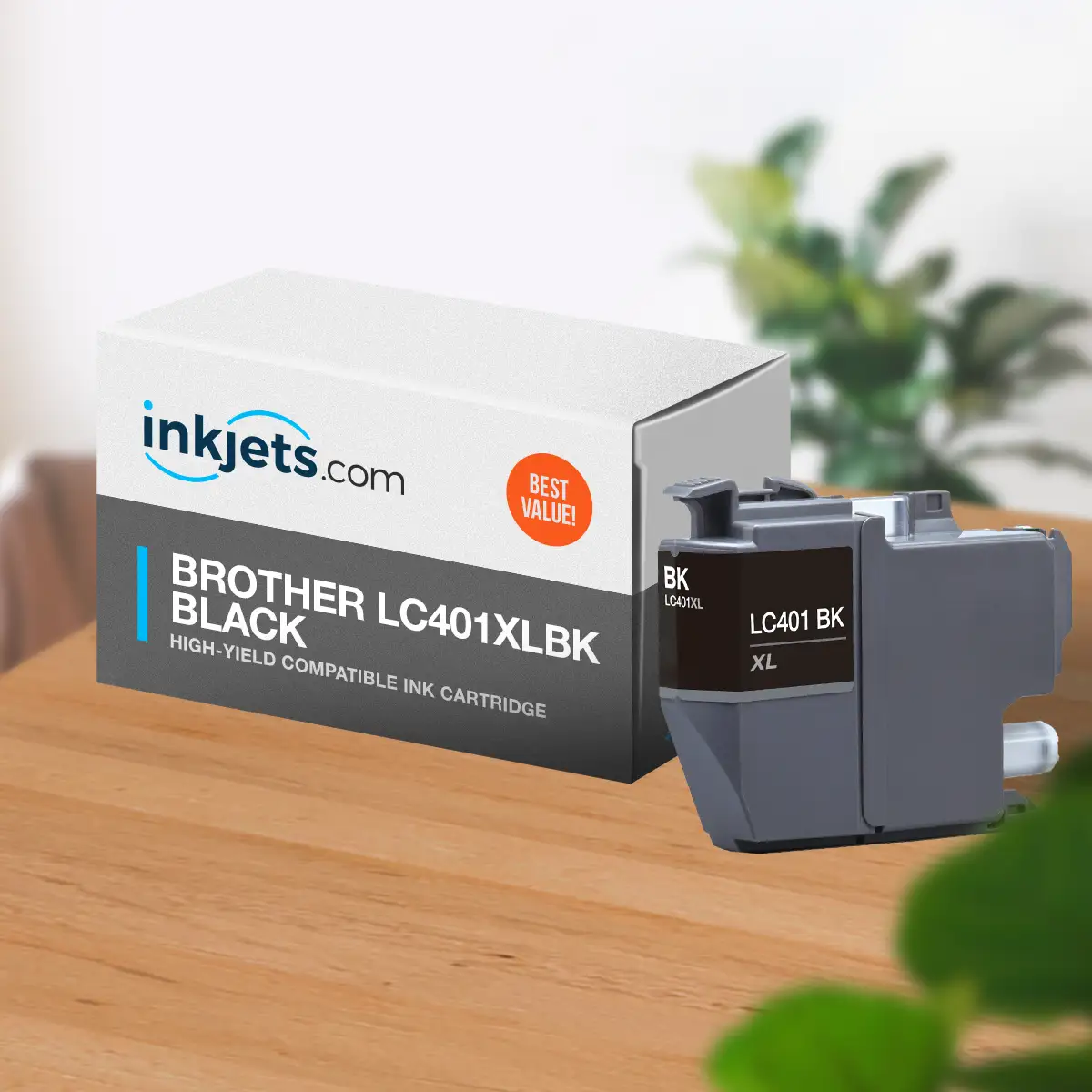 Compatible Brother LC401XLBK High Yield Black Ink Cartridge - Image 3