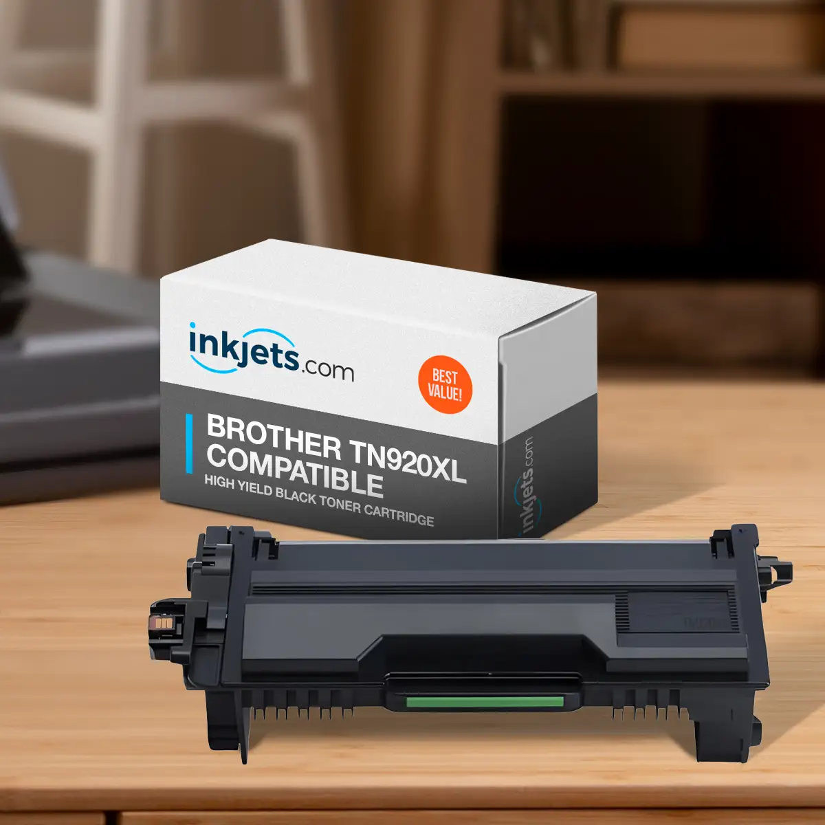 Compatible Brother TN920XL High Yield Black Toner Cartridge - Image 3