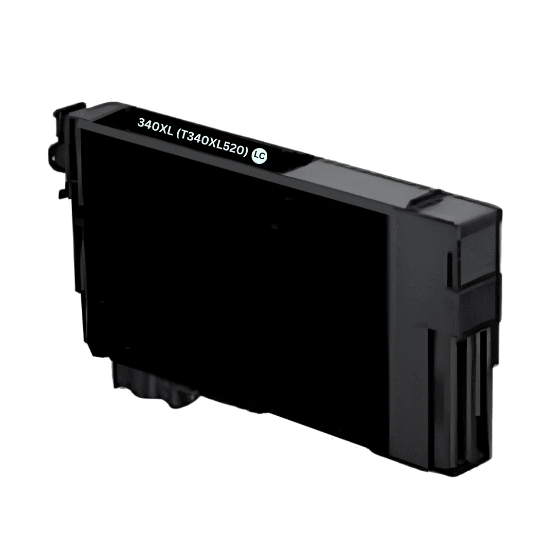 Compatible Epson 340XL (T340XL520) Light Cyan High Yield Ink Cartridge