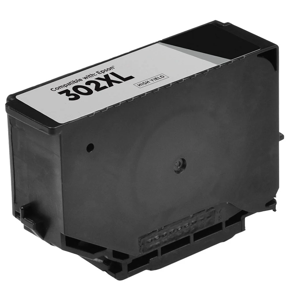 Epson 302XL (T302XL120) Photo Black High-Yield Remanufactured Ink Cartridge