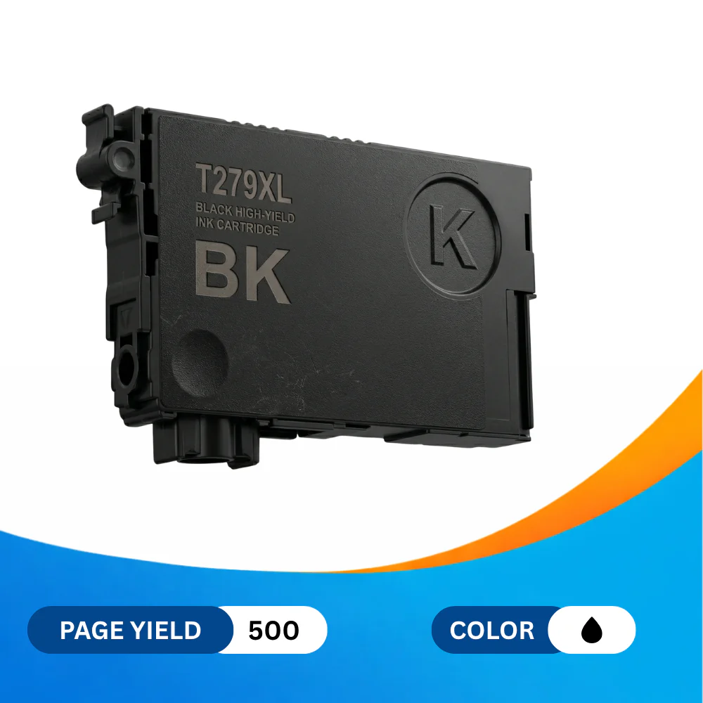 Epson T279XL (T279xl120-S) Black High Yield Remanufactured Ink Cartridge - Image 2