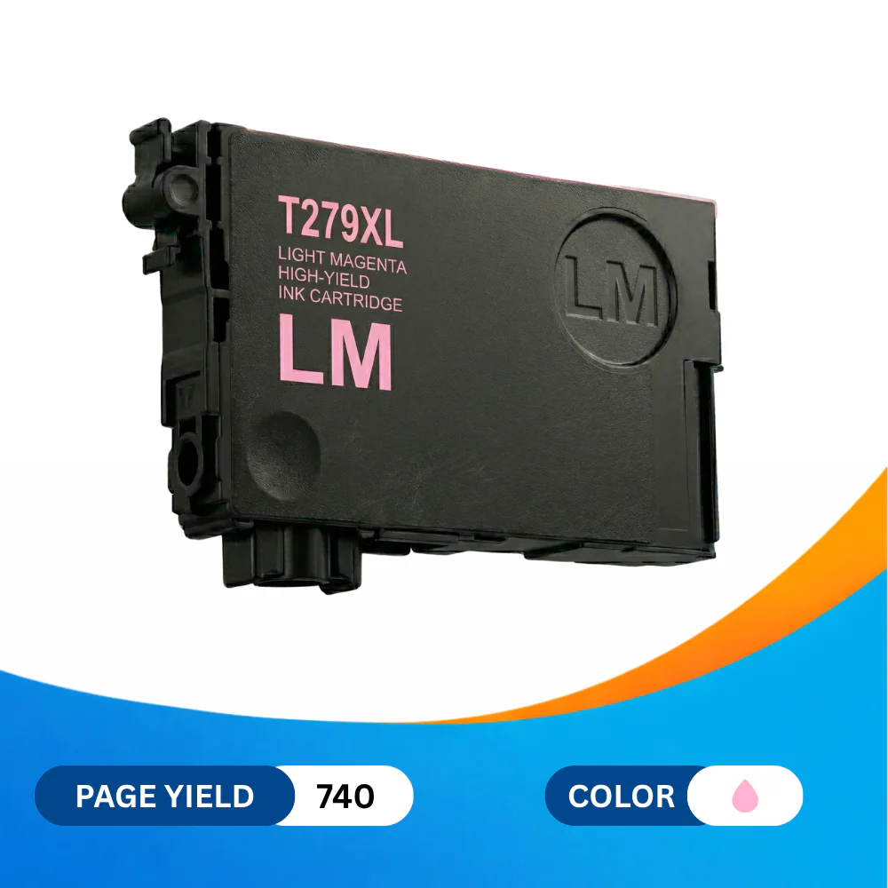 Epson T279XL (T279xl620-S) Light Magenta High Yield Remanufactured Ink Cartridge - Image 2