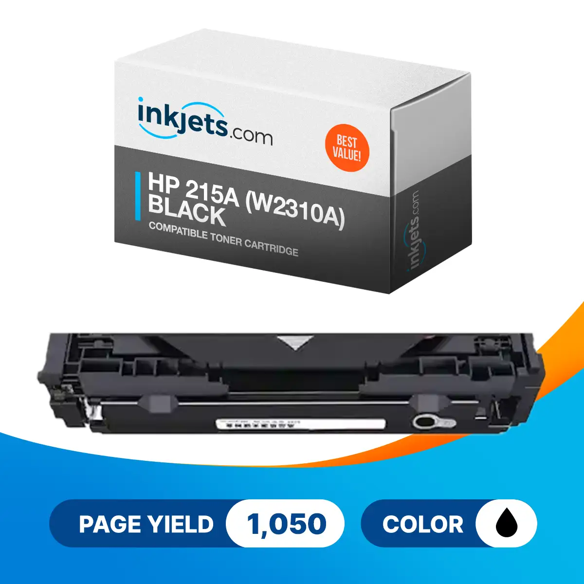 HP 215A (W2310A) Black Compatible Toner Cartridge - Image 2