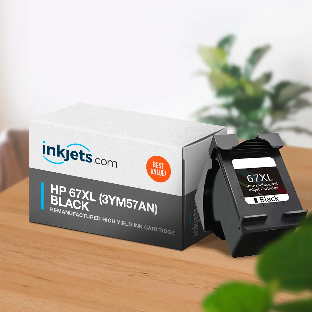 HP 67XL (3YM57AN) Black Remanufactured High Yield Ink Cartridge - Image 5