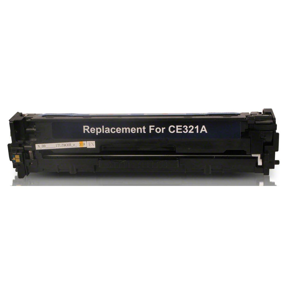 HP 128A (CE321A) Cyan Compatible Toner Cartridge