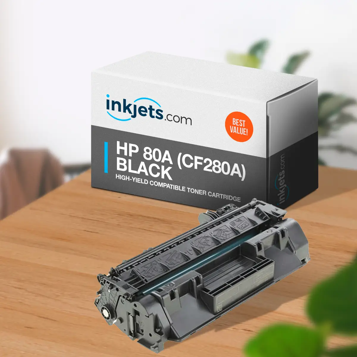 HP 80A (CF280A) Black Compatible Toner Cartridge - Image 3