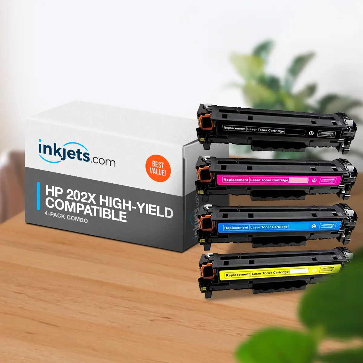 HP 202X High-Yield Compatible 4-Pack Combo - Image 3