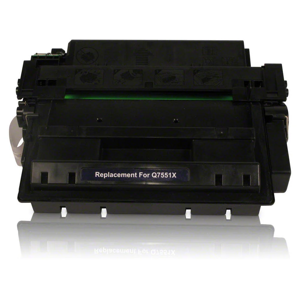 HP 51X (Q7551X) Black High-Yield Remanufactured Toner Cartridge