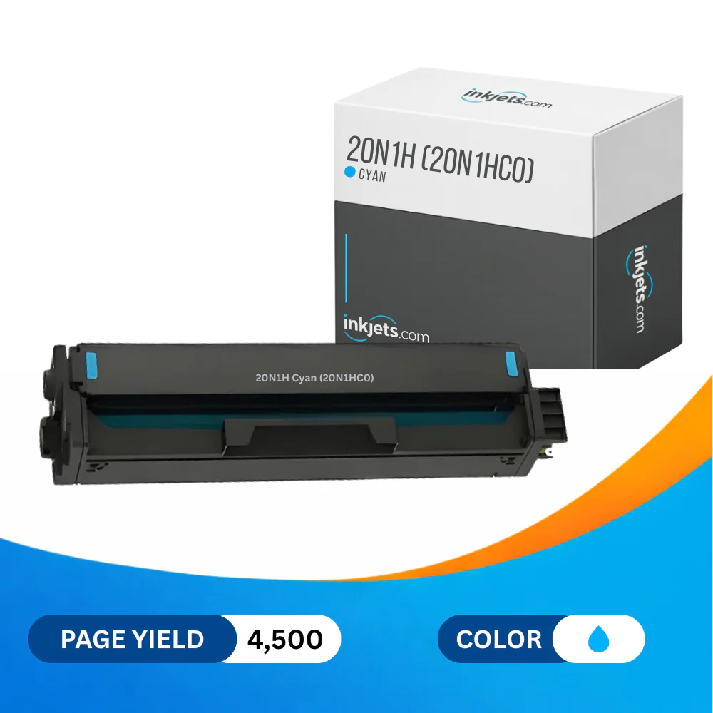 Lexmark 20N1HC0 Cyan High Yield Compatible Toner Cartridge - Image 2